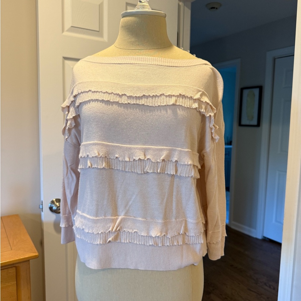 Juicy Couture (vintage) Crew Neck Sweater with Ruffles
